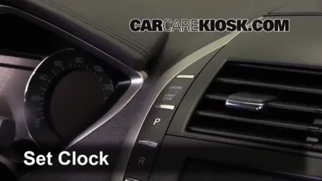2013 Lincoln MKZ 2.0L 4 Cyl. Turbo Horloge Régler l'horloge